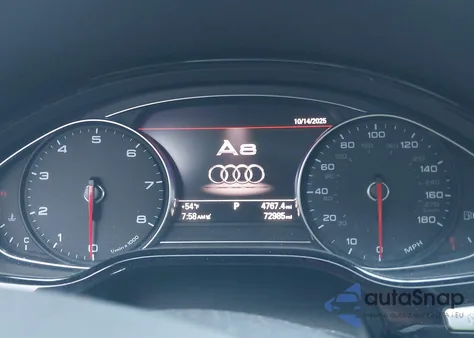 2015 Audi A8 L 4.0T from USA, damaged, VIN WAU32AFD0FN002508